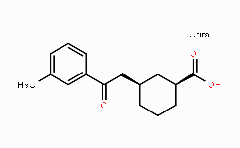 CAS No. 735275-06-6, cis-3-[2-(3-Methylphenyl)-2-oxoethyl]-cyclohexane-1-carboxylic acid