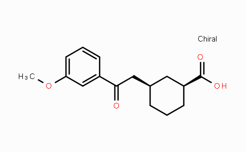 735275-09-9 | cis-3-[2-(3-Methoxyphenyl)-2-oxoethyl]-cyclohexane-1-carboxylic acid