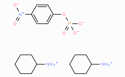 CAS No. 52483-84-8, 4-Nitrophenyl phosphate bis(cyclohexylammonium) salt