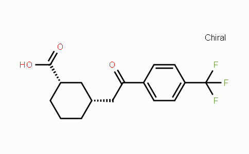 MC101847 | 735275-42-0 | cis-3-[2-Oxo-2-(4-trifluoromethylphenyl)-ethyl]cyclohexane-1-carboxylic acid