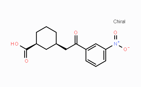 CAS No. 735275-44-2, cis-3-[2-Oxo-2-(3-nitrophenyl)ethyl]-cyclohexane-1-carboxylic acid