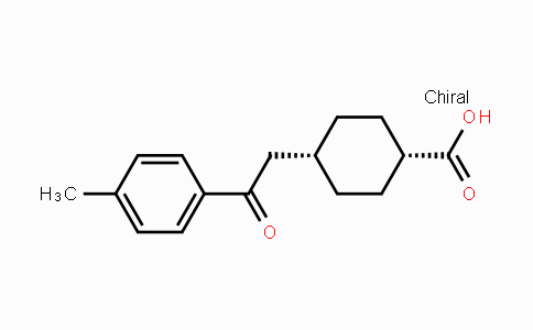 CAS No. 735275-49-7, cis-4-[2-(4-Methylphenyl)-2-oxoethyl]-cyclohexane-1-carboxylic acid