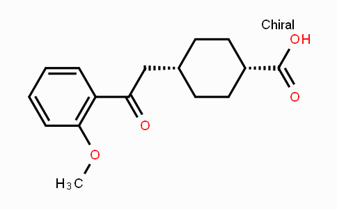 DY101854 | 735275-50-0 | cis-4-[2-(2-Methoxyphenyl)-2-oxoethyl]-cyclohexane-1-carboxylic acid