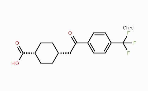 CAS No. 735275-70-4, cis-4-[2-Oxo-2-(4-trifluoromethylphenyl)-ethyl]cyclohexane-1-carboxylic acid