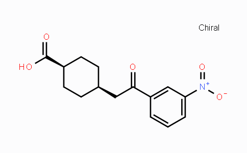 CAS No. 735275-72-6, cis-4-[2-Oxo-2-(3-nitrophenyl)ethyl]-cyclohexane-1-carboxylic acid