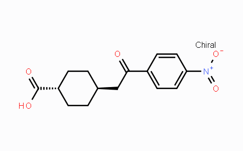 CAS No. 736136-67-7, trans-4-[2-Oxo-2-(4-nitrophenyl)ethyl]-cyclohexane-1-carboxylic acid
