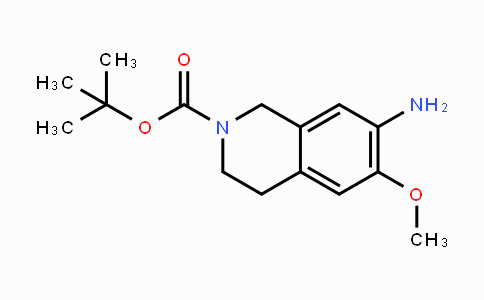 CAS No. 935534-31-9, tert-Butyl 7-amino-6-methoxy-3,4-dihydro-isoquinoline-2(1H)-carboxylate
