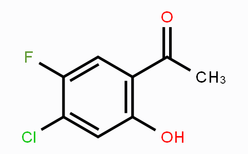CAS No. 105533-69-5, 1-(4-Chloro-5-fluoro-2-hydroxy-phenyl)-ethanone