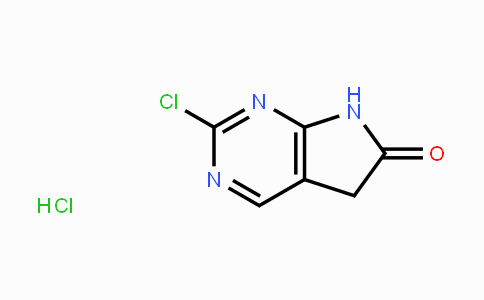 CAS No. 1404373-76-7, 2-Chloro-5,7-dihydro-6H-pyrrolo-[2,3-d]pyrimidin-6-one hydrochloride