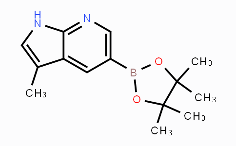 CAS No. 1111637-95-6, 3-Methyl-7-azaindole-5-boronic acid pinacol ester
