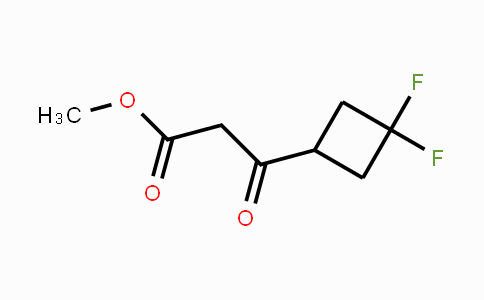 CAS No. 1191096-28-2, Methyl 3-(3,3-difluorocyclobutyl)-3-oxopropanoate