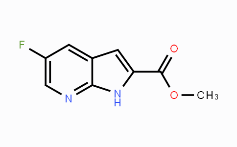 CAS No. 1234616-72-8, Methyl 5-fluoro-7-azaindole-2-carboxylate