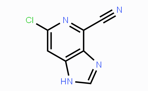 CAS No. 944388-93-6, 6-Chloro-1H-imidazo[4,5-c]pyridine-4-carbonitrile