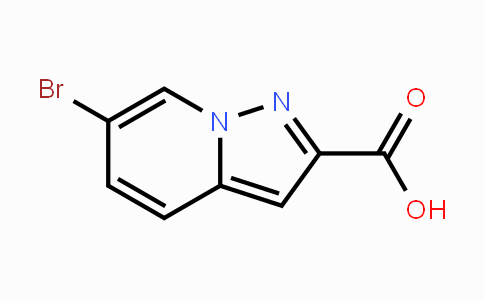 CAS No. 876379-74-7, 6-Bromopyrazolo[1,5-a]pyridine-2-carboxylic acid