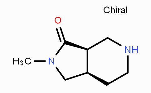 CAS No. 1242336-75-9, (3aR,7aR)-2-Methyl-octahydro-3H-pyrrolo[3,4-c]pyridin-3-one