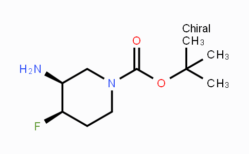 CAS No. 1273565-65-3, (3S,4R)-rel-3-Amino-1-Boc-4-fluoropiperidine