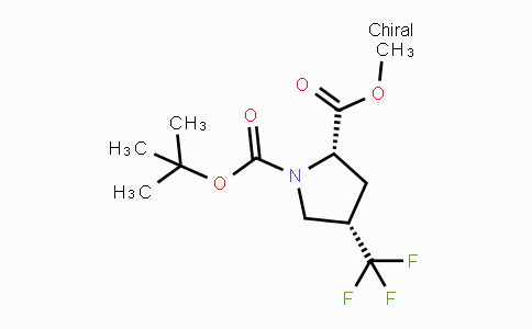 CAS No. 647857-63-4, Methyl (2S,4S)-1-Boc-4-trifluoromethylpyrrolidine-2-carboxylate