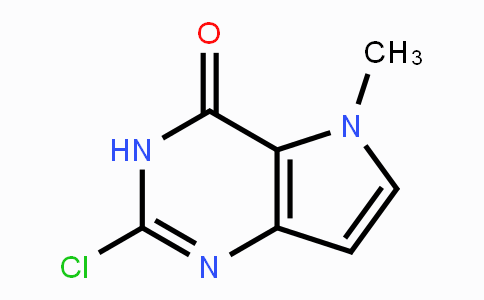 CAS No. 129872-84-0, 2-Chloro-5-methyl-5H-pyrrolo-[3,2-d]pyrimidin-4(3H)-one