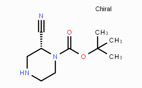 CAS No. 1359658-44-8, (R)-tert-Butyl 2-cyanopiperazine-1-carboxylate