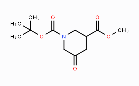 CAS No. 1303974-96-0, Methyl 1-Boc-5-oxo-piperidine-3-carboxylate