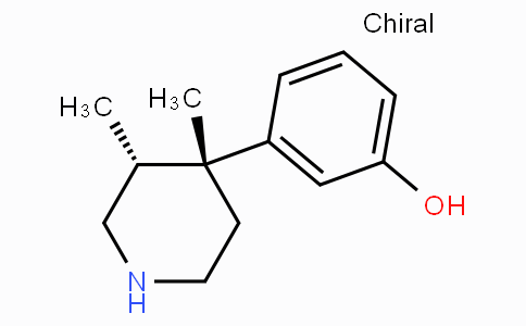 CAS No. 119193-19-0, (3R,4R)-3,4-Dimethyl-4-(3-hydroxyphenyl)piperidine