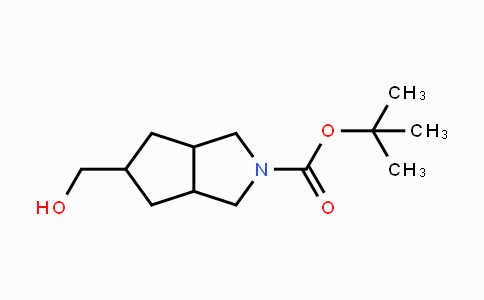 CAS No. 650578-12-4, Cyclopenta[c]pyrrole-2(1H)-carboxylic acid, hexahydro-5-(hydroxymethyl)-, 1,1-dimethylethyl ester