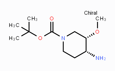 CAS No. 1171125-92-0, (3S,4R)-4-Amino-3-methoxypiperidine-1-carboxylic acid tert-butyl ester