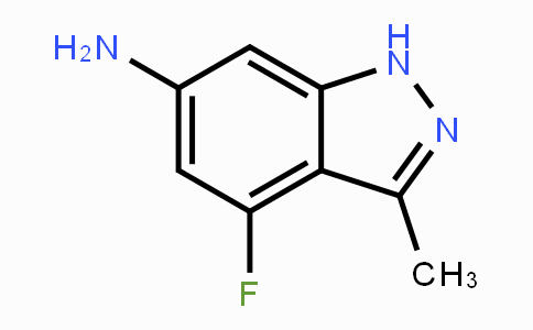 CAS No. 1363382-44-8, 6-Amino-4-fluoro-3-methyl-1H-indazole
