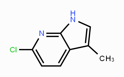 CAS No. 1211531-25-7, 6-Chloro-3-methyl-7-azaindole