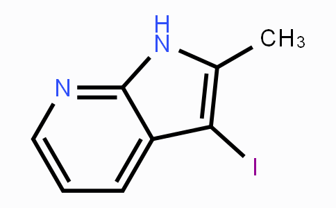 CAS No. 1256964-50-7, 3-Iodo-2-methyl-7-azaindole