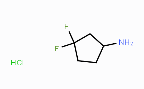 CAS No. 939398-48-8, 3,3-Difluorocyclopentanamine hydrochloride