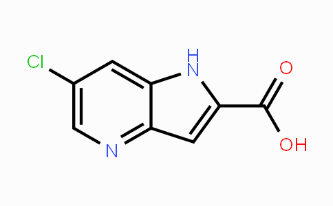 CAS No. 1211530-05-0, 6-Chloro-1H-pyrrolo[3,2-b]pyridine-2-carboxylic acid
