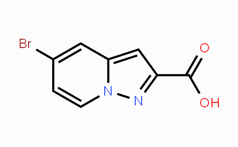 CAS No. 1363381-10-5, 5-Bromopyrazolo[1,5-a]pyridine-2-carboxylic acid