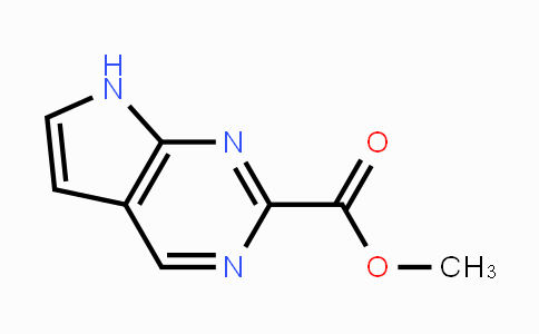 CAS No. 1363380-73-7, Methyl 7H-pyrrolo[2,3-d]pyrimidine-2-carboxylate