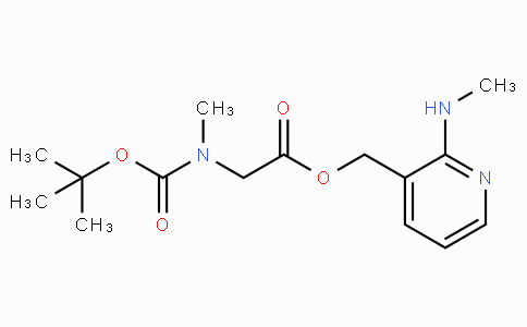 CAS No. 1180002-01-0, (2-(methylamino)pyridin-3-yl)methyl 2-((tert-butoxycarbonyl)(methyl) amino)acetate