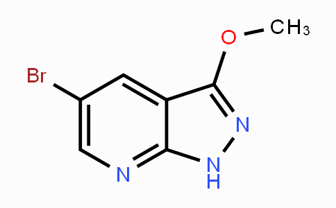 CAS No. 1363381-82-1, 5-Bromo-3-methoxy-1H-pyrazolo[3,4-b]pyridine
