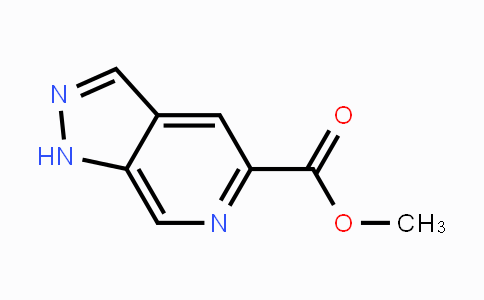 CAS No. 1033772-26-7, Methyl 1H-pyrazolo[3,4-c]pyridine-5-carboxylate