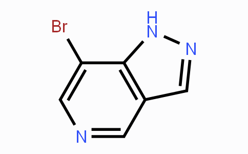 CAS No. 1256821-58-5, 7-Bromo-1H-pyrazolo[4,3-c]pyridine