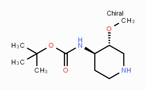CAS No. 1033748-33-2, trans-4-(Boc-amino)-3-methoxypiperidine