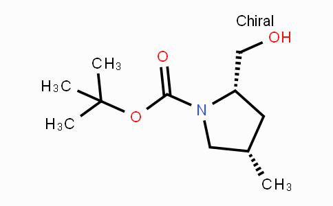 CAS No. 540501-56-2, (2S,4S)-1-Boc-2-hydroxymethyl-4-methylpyrrolidine