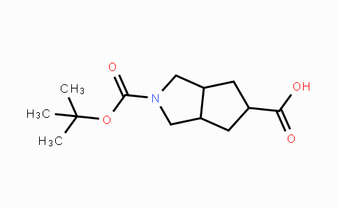 1177319-91-3 | 2-Boc-六氢环戊二烯并[c]吡咯-5-羧酸
