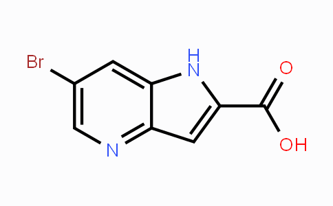 CAS No. 1260386-47-7, 6-Bromo-1H-pyrrolo[3,2-b]pyridine-2-carboxylic acid