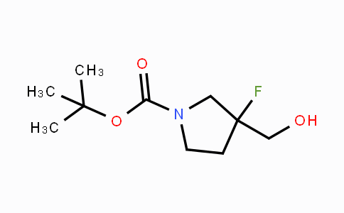 CAS No. 1262410-84-3, 1-Boc-3-fluoropyrrolidine-3-methanol