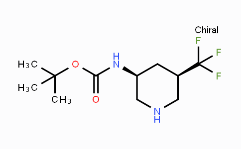 1187055-62-4 | cis-3-(Boc-amino)-5-(trifluoromethyl)piperidine