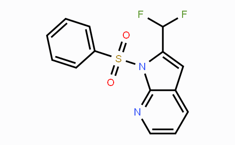 CAS No. 1363381-32-1, 2-Difluoromethyl-1-phenylsulfonyl-7-azaindole