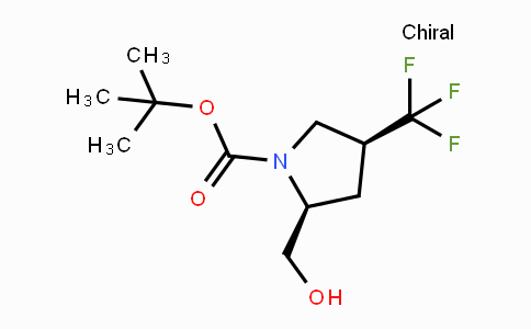 CAS No. 470482-40-7, (2S,4S)-1-Boc-4-trifluoromethylpyrrolidine-2-methanol