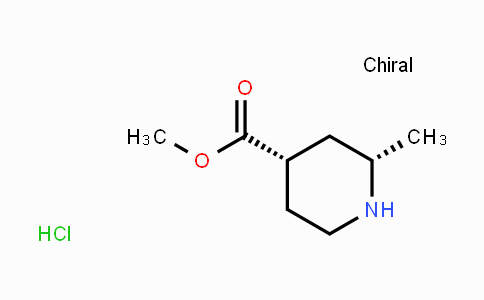 CAS No. 1254328-22-7, cis-2-Methylpiperidine-4-carboxylic acid methyl ester hydrochloride