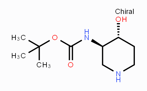 CAS No. 859854-68-5, trans-3-(Boc-amino)-4-hydroxypiperidine