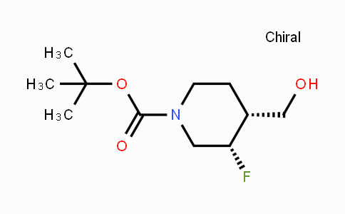 CAS No. 882033-93-4, (3S,4R)-rel-1-Boc-3-fluoro-4-(hydroxymethyl)piperidine
