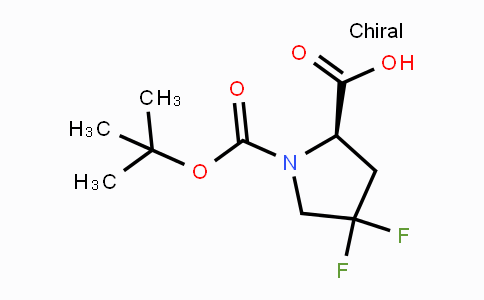 CAS No. 536747-87-2, (R)-1-Boc-4,4-difluoropyrrolidine-2-carboxylic acid